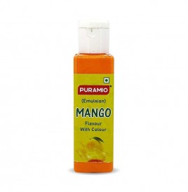Puramio (Emulsion) Mango Flavour With Colour  Plastic Bottle  30 millilitre